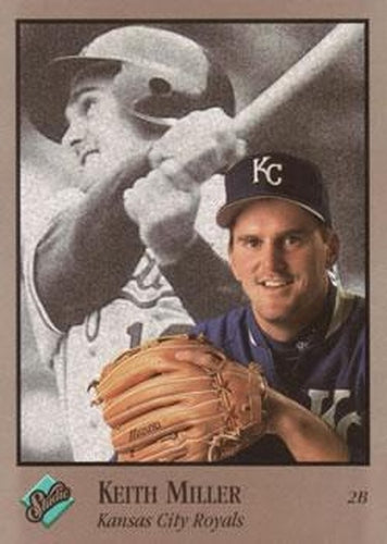 #189 Keith Miller - Kansas City Royals - 1992 Studio Baseball