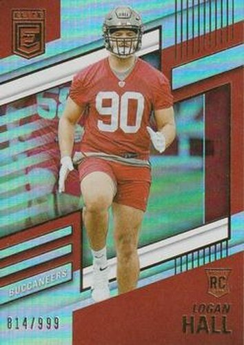 #189 Logan Hall - Tampa Bay Buccaneers - 2022 Donruss Elite Football