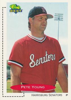 #189 Pete Young - Harrisburg Senators - 1991 Classic Best Baseball