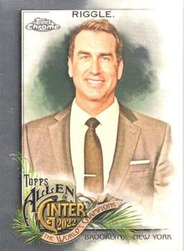 #189 Rob Riggle - 2022 Topps Allen & Ginter Chrome Baseball