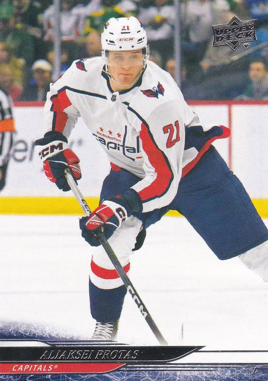 #189 Aliaksei Protas - Washington Capitals - 2024-25 Upper Deck Hockey