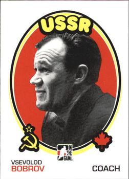 #189 Vsevolod Bobrov - USSR - 2009-10 In The Game 1972 The Year In Hockey