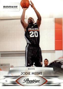 #189 Jodie Meeks - Milwaukee Bucks - 2009-10 Panini Prestige Basketball