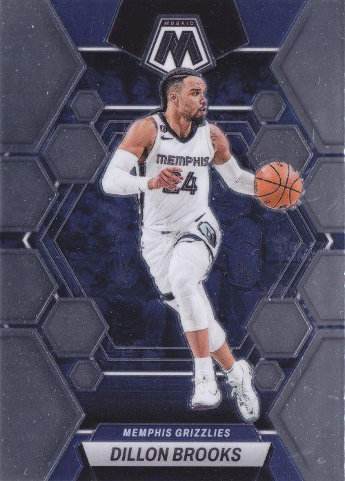 #189 Dillon Brooks - Memphis Grizzlies - 2022-23 Panini Mosaic Basketball