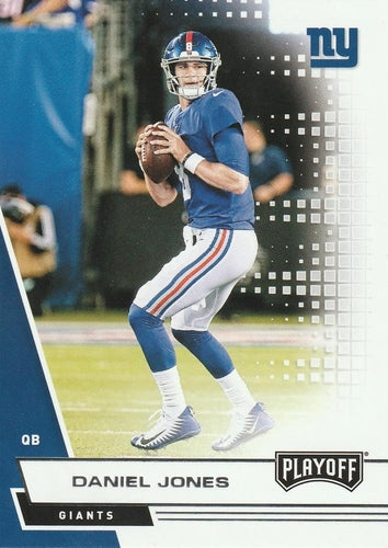 #189 Daniel Jones - New York Giants - 2020 Panini Playoff Football