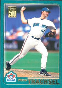 #189 Steve Trachsel - Toronto Blue Jays - 2001 Topps Baseball