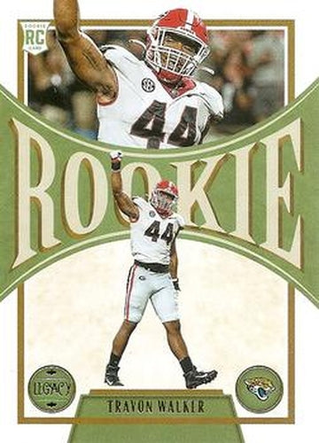 #189 Travon Walker - Jacksonville Jaguars - 2022 Panini Legacy Football