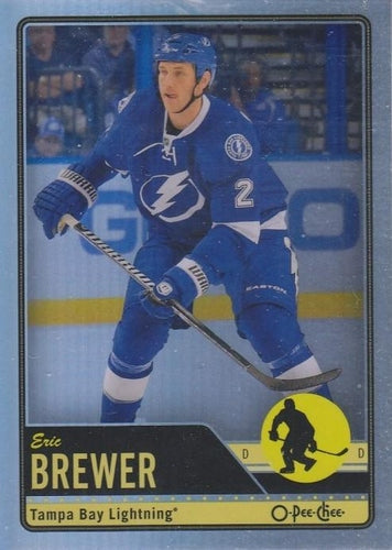 #189 Eric Brewer - Tampa Bay Lightning - 2012-13 O-Pee-Chee - Rainbow Hockey