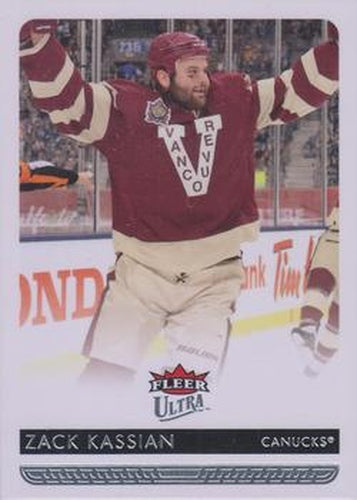#189b Zack Kassian - Vancouver Canucks - 2014-15 Ultra Hockey