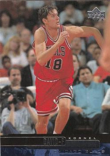#18 Kornel David - Chicago Bulls - 1999-00 Upper Deck Basketball