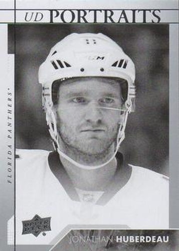 #P-18 Jonathan Huberdeau - Florida Panthers - 2017-18 Upper Deck - UD Portraits Hockey