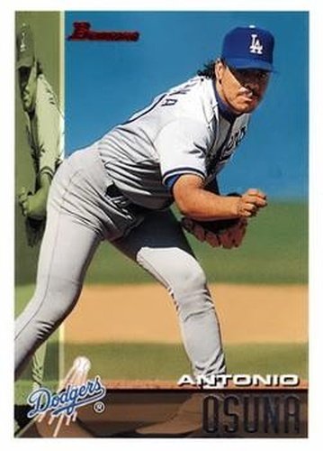 #18 Antonio Osuna - Los Angeles Dodgers - 1995 Bowman Baseball