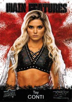 #MF-18 Tay Conti - 2021 Upper Deck AEW - Main Features Wrestling