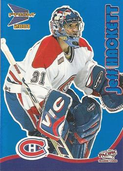 #18 Jeff Hackett - Montreal Canadiens - 2000-01 Pacific Prism McDonald's - Blue Hockey