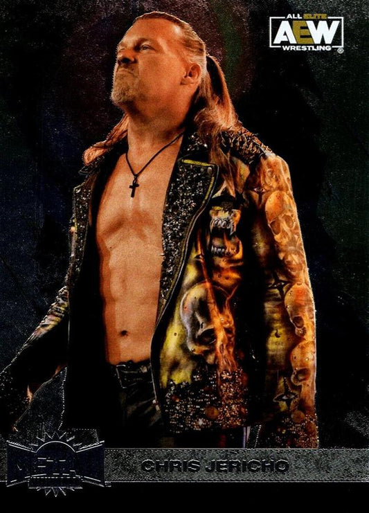 #18 Chris Jericho - 2022 SkyBox Metal Universe AEW Wrestling