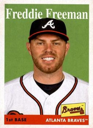 #18 Freddie Freeman - Atlanta Braves - 2019 Topps Archives Baseball