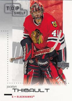 #18 Jocelyn Thibault - Chicago Blackhawks - 2002-03 Upper Deck Top Shelf Hockey