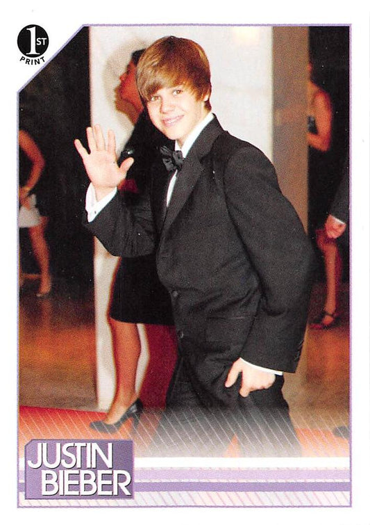 #18 Justin attended the 2010 White House Correspon - 2010 Panini Justin Bieber