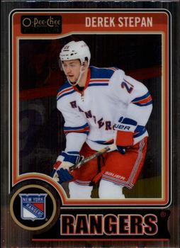 #18 Derek Stepan - New York Rangers - 2014-15 O-Pee-Chee Platinum Hockey