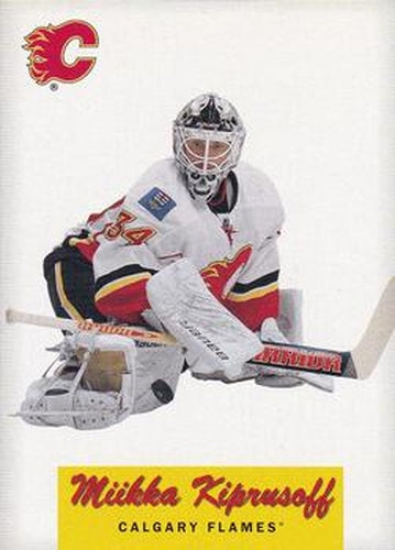 #18 Miikka Kiprusoff - Calgary Flames - 2012-13 O-Pee-Chee - Retro Hockey