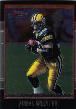 #18 Ahman Green - Green Bay Packers - 2001 Bowman Chrome Football