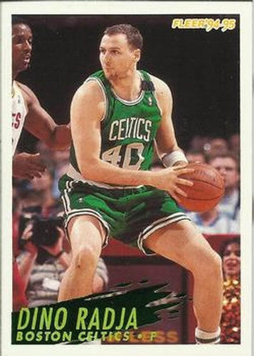 #18 Dino Radja - Boston Celtics - 1994-95 Fleer Basketball