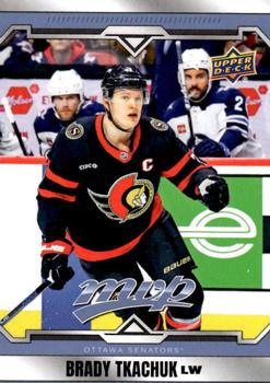 #18 Brady Tkachuk - Ottawa Senators - 2024-25 Upper Deck MVP Hockey