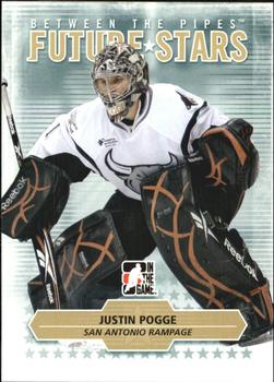 #18 Justin Pogge - San Antonio Rampage - 2009-10 In The Game Between The Pipes Hockey