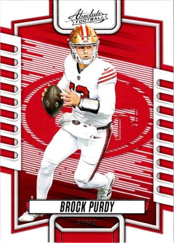 #18 Brock Purdy - San Francisco 49ers - 2023 Panini Absolute Football