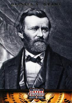#18 Ulysses S. Grant - 2012 Panini Americana Heroes & Legends