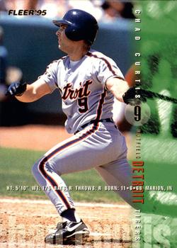 #U-18 Chad Curtis - Detroit Tigers - 1995 Fleer Update Baseball