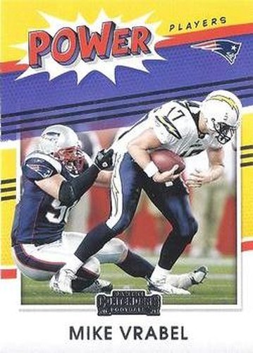 #PP-MVR Mike Vrabel - New England Patriots - 2021 Panini Contenders - Power Players Football