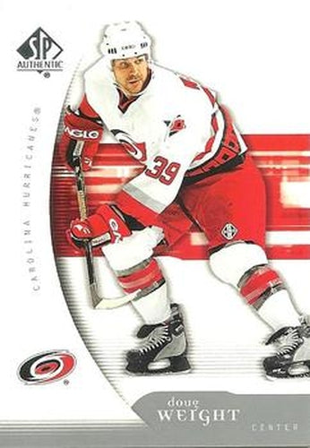 #18 Doug Weight - Carolina Hurricanes - 2005-06 SP Authentic Hockey