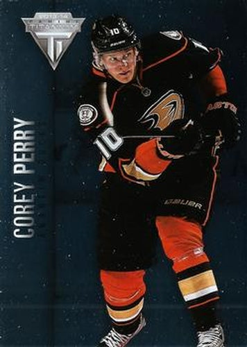 #18 Corey Perry - Anaheim Ducks - 2013-14 Panini Titanium Hockey