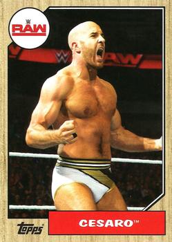 #18 Cesaro - 2017 Topps WWE Heritage Wrestling