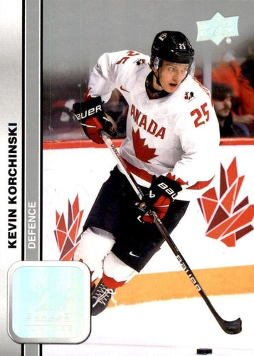 #18 Kevin Korchinski - Canada - 2023 Upper Deck Team Canada Juniors Hockey