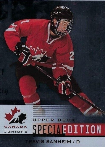 #SE-18 Travis Sanheim - Canada - 2014 Upper Deck Team Canada Juniors - Special Edition Hockey