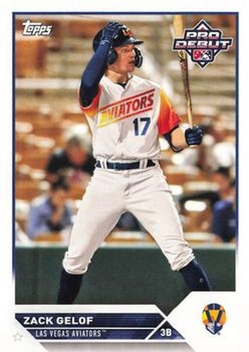 #PD-18 Zack Gelof - Las Vegas Aviators - 2023 Topps Pro Debut Baseball