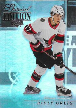 #SE-18 Ridly Greig - Ottawa Senators - 2023-24 Upper Deck - Special Edition Hockey