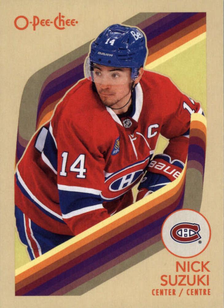 #18 Nick Suzuki - Montreal Canadiens - 2023-24 O-Pee-Chee - Retro Hockey