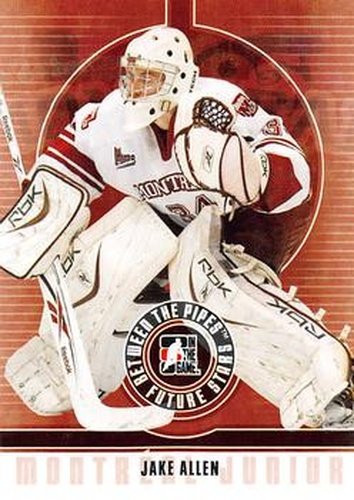 #18 Jake Allen - Montreal Juniors - 2008-09 In The Game Between The Pipes Hockey