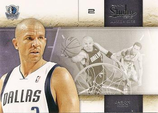 #18 Jason Kidd - Dallas Mavericks - 2009-10 Panini Studio Basketball