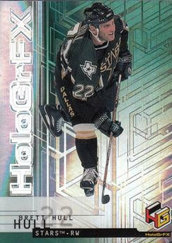 #18 Brett Hull - Dallas Stars - 1999-00 Upper Deck HoloGrFX Hockey