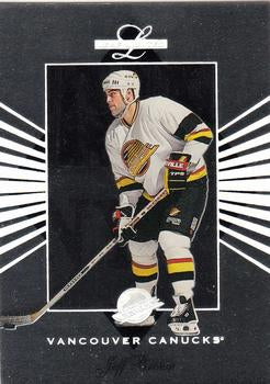 #18 Jeff Brown - Vancouver Canucks - 1994-95 Leaf Limited Hockey