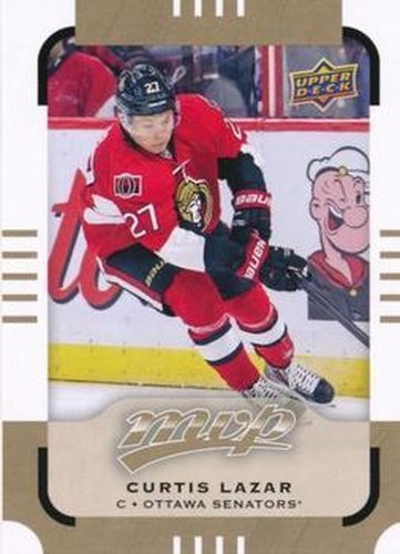#18 Curtis Lazar - Ottawa Senators - 2015-16 Upper Deck MVP Hockey