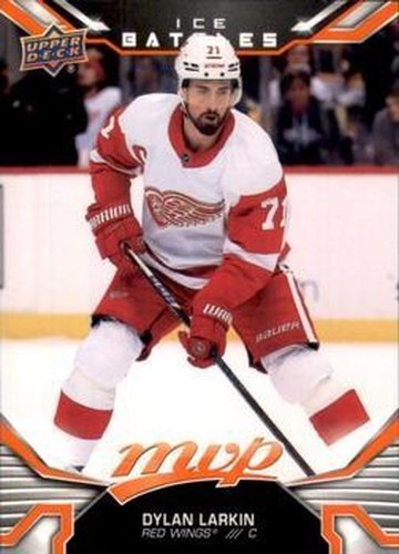 #18 Dylan Larkin - Detroit Red Wings - 2022-23 Upper Deck MVP - Ice Battles Hockey