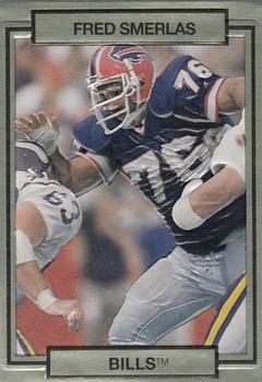 #18 Fred Smerlas - Buffalo Bills - 1990 Action Packed Football