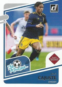 #18 Jens-Lys Cajuste - Sweden - 2021-22 Donruss Road to FIFA World Cup Qatar 2022 - The Rookies Soccer