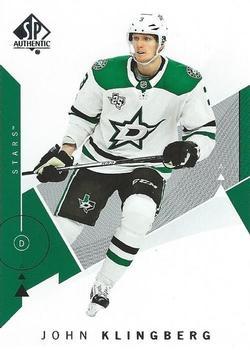 #18 John Klingberg - Dallas Stars - 2018-19 SP Authentic Hockey