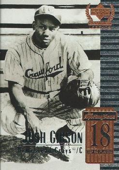 #18 Josh Gibson - Homestead Grays - 1999 Upper Deck Century Legends Baseball